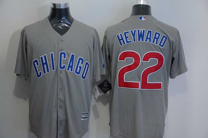 Chicago Cubs #22 Jason Heyward Gray Road New Cool Base Stitched Baseball Jersey,We sell and wholesale Chicago Cubs #22 Jason Heyward Gray Road New Cool Base Stitched Baseball Jersey on line form chian!